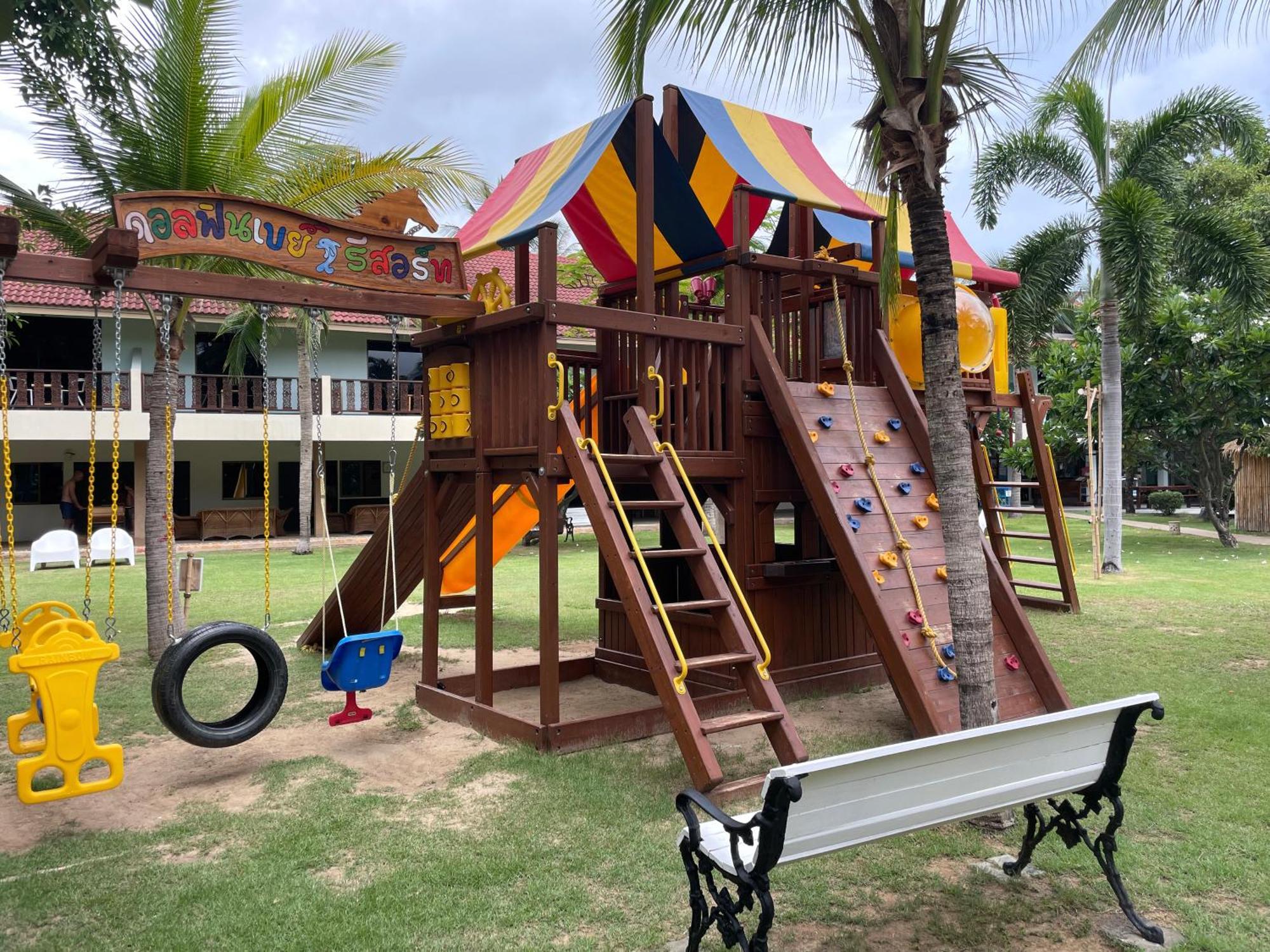 Dolphin Bay Beach Resort Sam Roi Yot Exterior foto